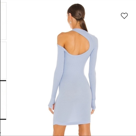 ALIX NYC Light Blue Cold Shoulder Dress - Picture 2 of 7